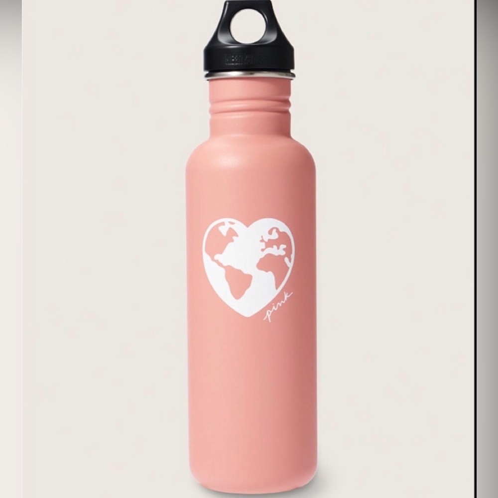 Pink Victoria’s Secret Klean Kanteen Water Bottle NWT